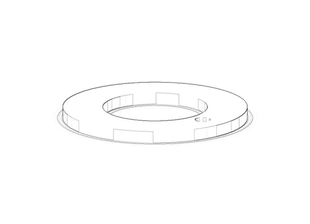 DORNBRACHT Dichtung mit Bohhrung ERSATZTEILE 091405047 D. 48 x 27,2 x 3 mm, 09140504790 Galeriebild 1